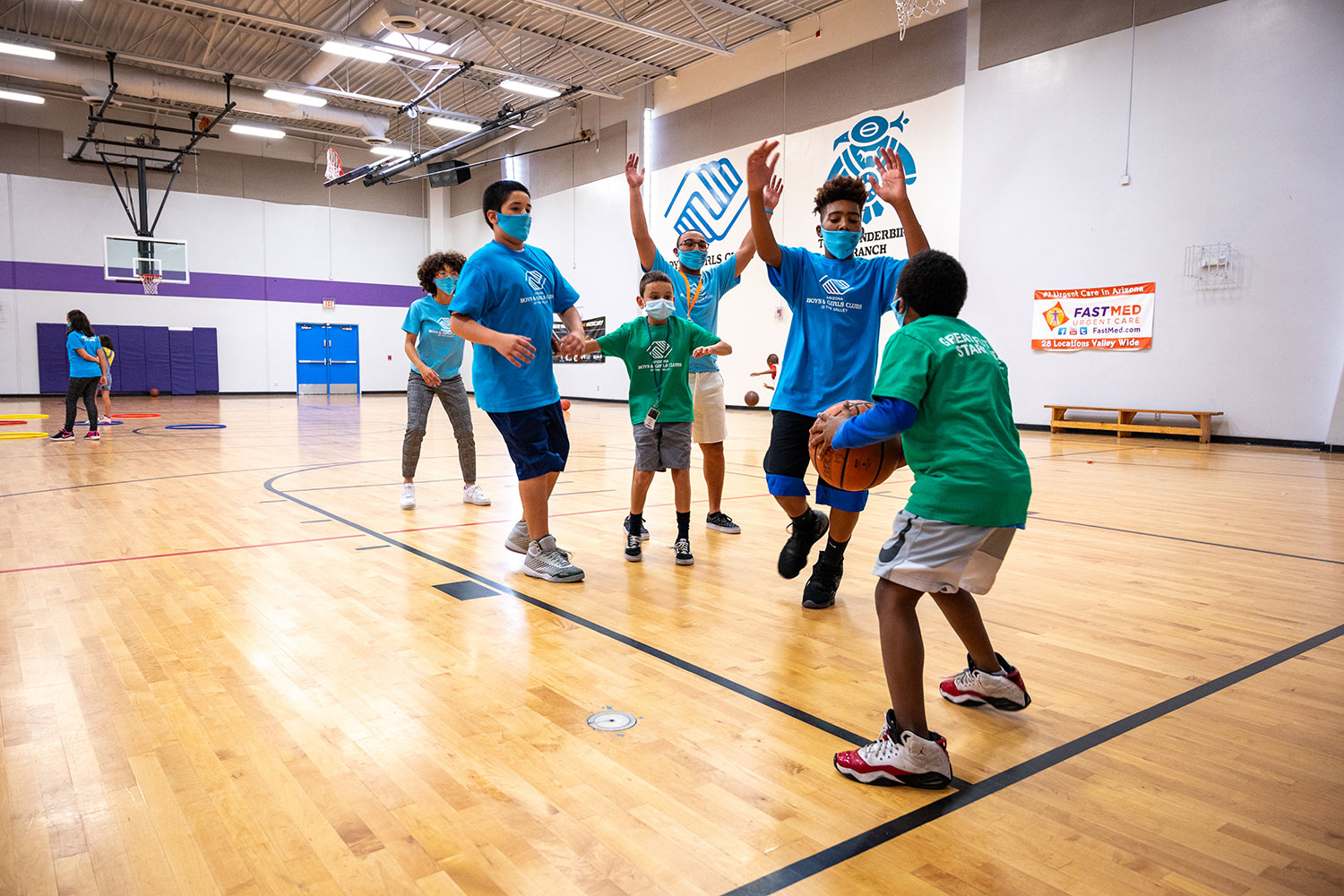 What could be more fun that basketball with friends?