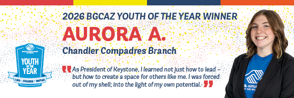 Youth of the Year 2026 Winner - Aurora A.