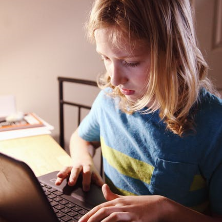 Chromebook for one student for at-home virtual learning